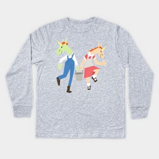 Jack & Jill Unicorn Kids Long Sleeve T-Shirt